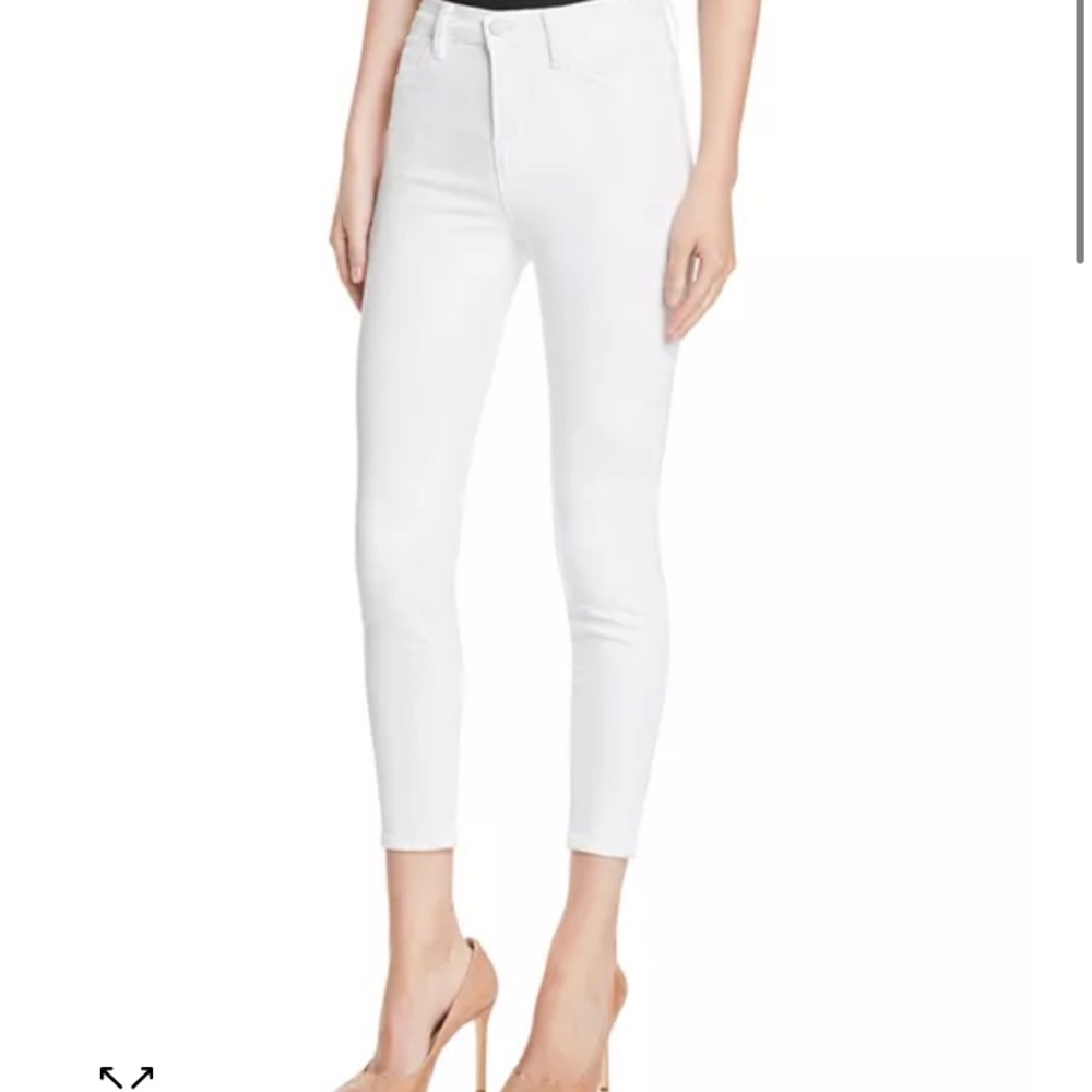 J Brand White “Alana” Jeans